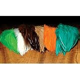 Hareline Dyed Strung Chinese Saddle Hackle