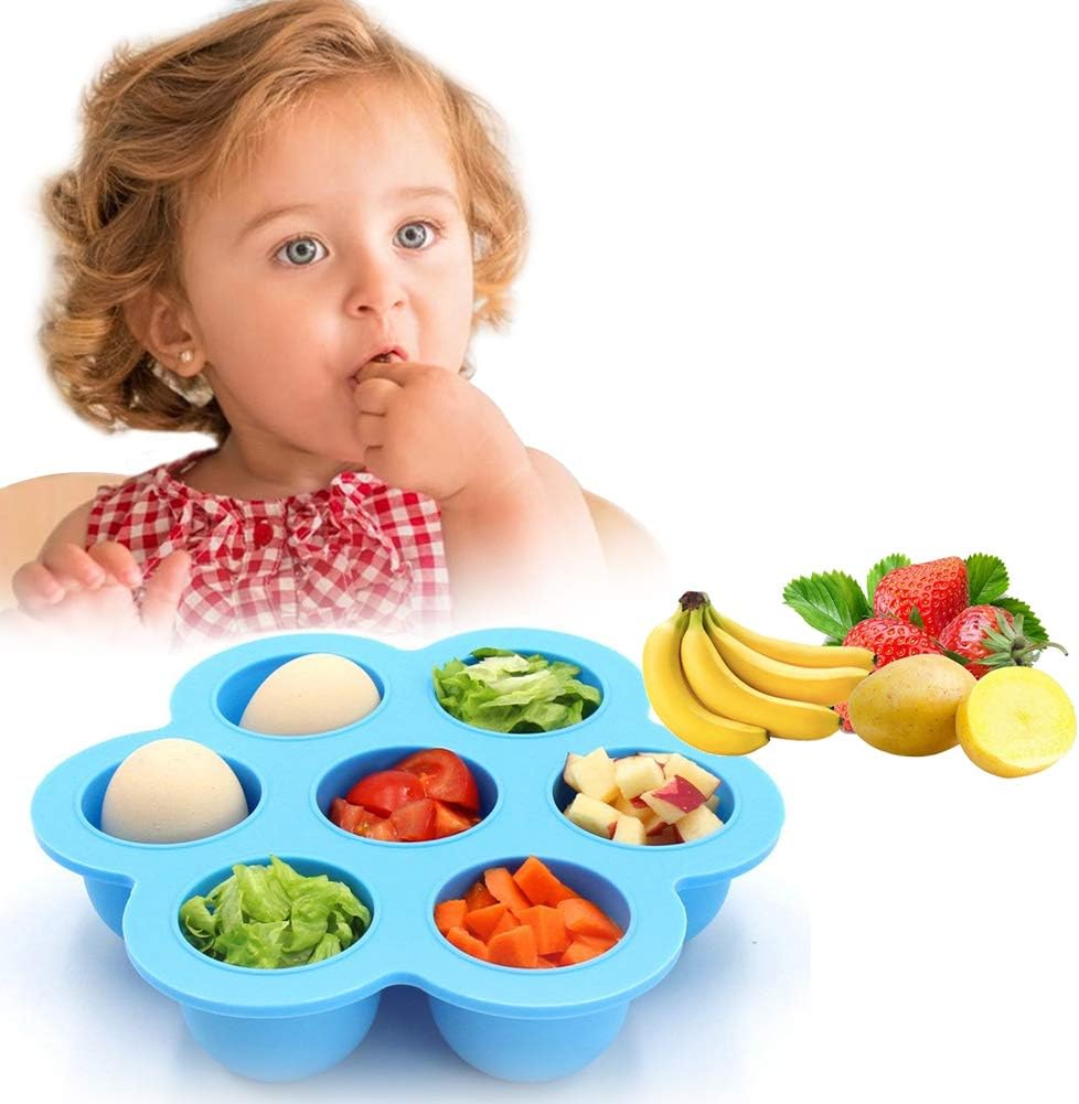 Baby Food Tray,Silicone Food Tray,Food Cube Tray,Silicone Baby Food ...