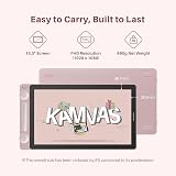 HUION Kamvas 13 Gen 3 Drawing Tablet with Screen 13.3 inch Pink view 6