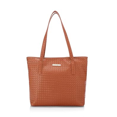 Caprese Geena Womens Tote Bag (Tan)