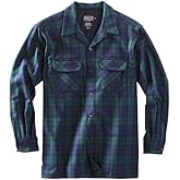 Pendleton Mens Long Sleeve Classic Fit Board Wool Shirt