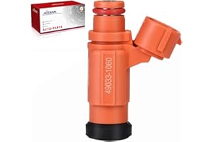 AISHAN 1PC Fuel Injectors 4 Holes Compatible with Kawasaki Brute Force 750 2008-2014, Teryx 750 2009 2010 2011 2012 2013, Z1000 2003 2004 2005 2006 Replace 49033-1060