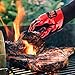 Feezzy BBQ Gloves 932°F Extreme Heat Resistant Oven Gloves For Cooking, Grilling, Baking - Extra Long Cuff