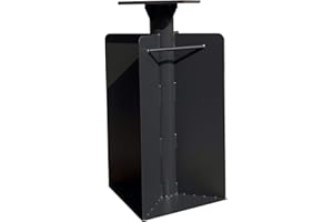 PURPLE LEAF Offset Patio Umbrella Base in Ground, 24.41"(H) X 11.42"(W)