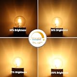 Caldarax E14 G45 28W Golf Ball Bulb Dimmable 370LM 2700K Clear SES view 4