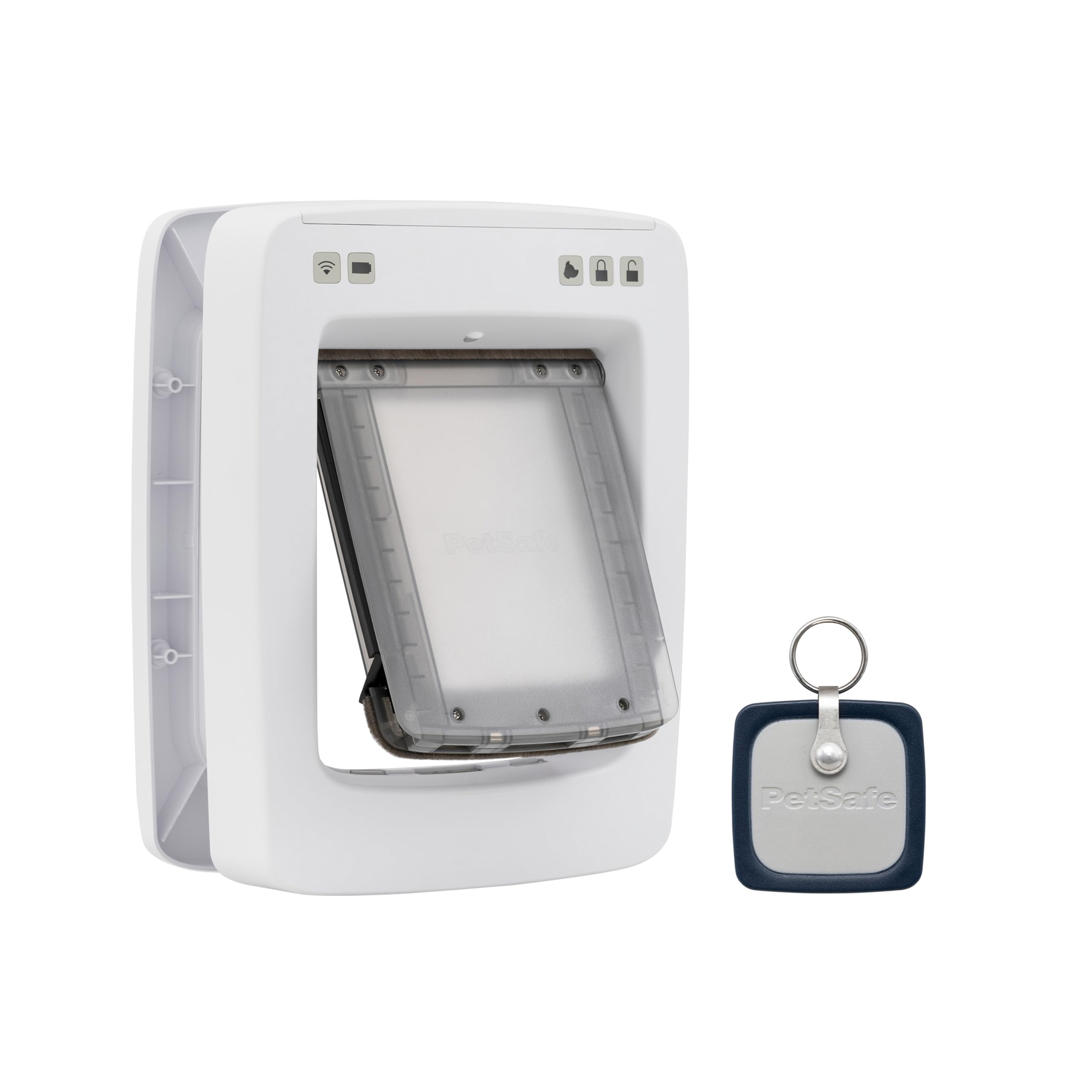 Photo 1 of SmartDoor™ Never Rust Connected Pet Door, Dog and Cat, Selective Entry and Exit, App Enabled Pet Door, Smart Device, Smartphone Controlled, Customize Schedule, Multiple Pets, Medium