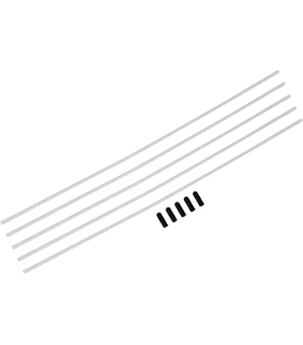 GTIWUNG Plastic Protective Antenna Tube with Caps, Plastic Antenna Tube and Cap Black for RC Remote Control Vehicle Receiver Antenna, FRSKY XM XM X4R X4RSB S6R/D Series/TF Series GTIWUNG Plastic Protective Antenna Tube with Caps, Plastic Antenna Tube and Cap Black for RC Remote Control Vehicle Receiver Antenna, FRSKY XM XM X4R X4RSB S6R/D Series/TF Series