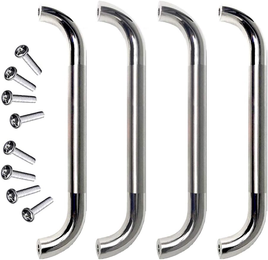 Bügelgriff Metall 4 PCS Bohrlochabstand 96mm, Solide Material