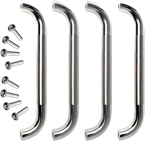 Bügelgriff Metall 4 PCS Bohrlochabstand 96mm, Solide Material