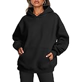 Trendy Queen Womens Oversized Hoodies Fleece Sweatshirts Fall Fashion Pullover Sweaters Winter Clothes