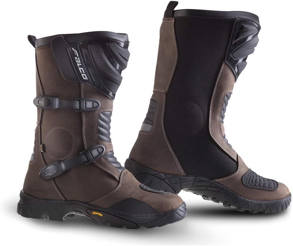 FALCO MIXTO 2 Adventure Enduro Terrain Motorcycle Boots Brown 44