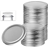 MAEXUS 24 Pack Regular Mouth Mason Jar Lids, Canning Lids Regular Mouth, Ball Jar Lids 2.7 Inches, Prevent Leakage and Seal (