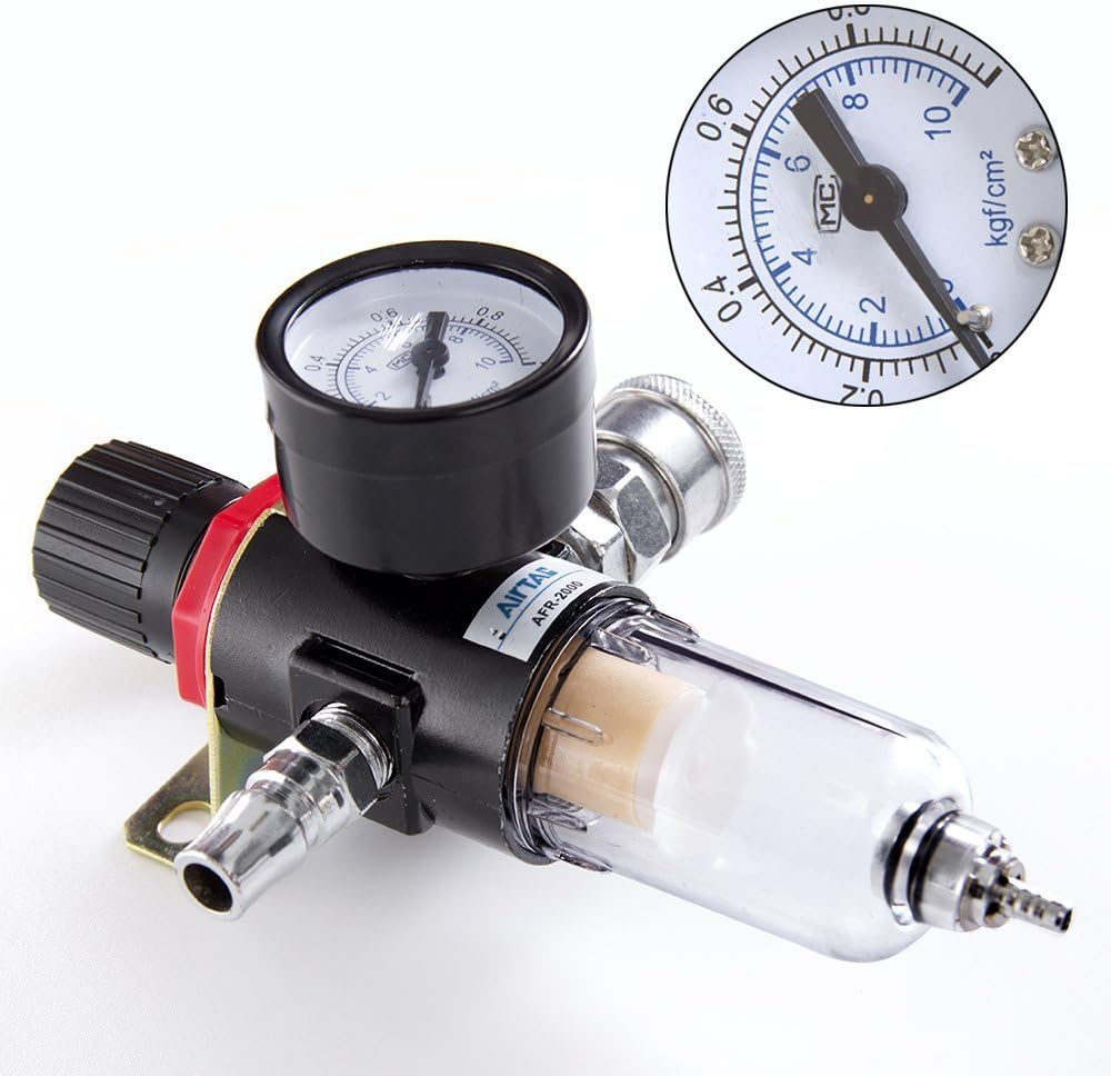 Air Filter Regulator Moisture Trap Compressor 1/2" Moisture Oil Water Separator Air Compressor Filter Trap Separator For Air Tool System Kit With - View #2