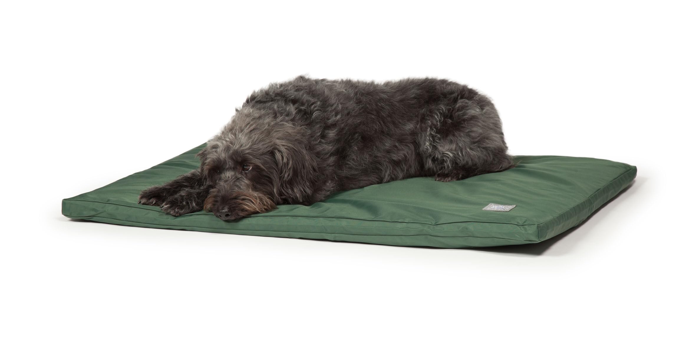 Danish Design County Green Dog Bed - Wipe Clean, Rugged, and Hard Wearing Dog & Puppy Duvet - Standard, Large