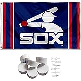 WinCraft Chicago White Sox Vintage Retro Banner and Tapestry Wall Tack Pads