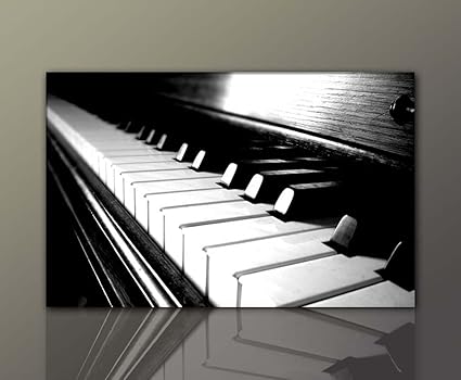 Gunstiges Wandbild Xxl Modern Auf Echter Leinwand Gerahmt Piano 70x110cm Keyboard Klavier Deko Bilder Fertig Gerahmt Mit Keilrahmen Riesig Ausfuhrung Schoner Kunstdruck Auf Echter Leinwand Als Wandbild Mit Rahmen Preiswerter Als Olbild Gemalde