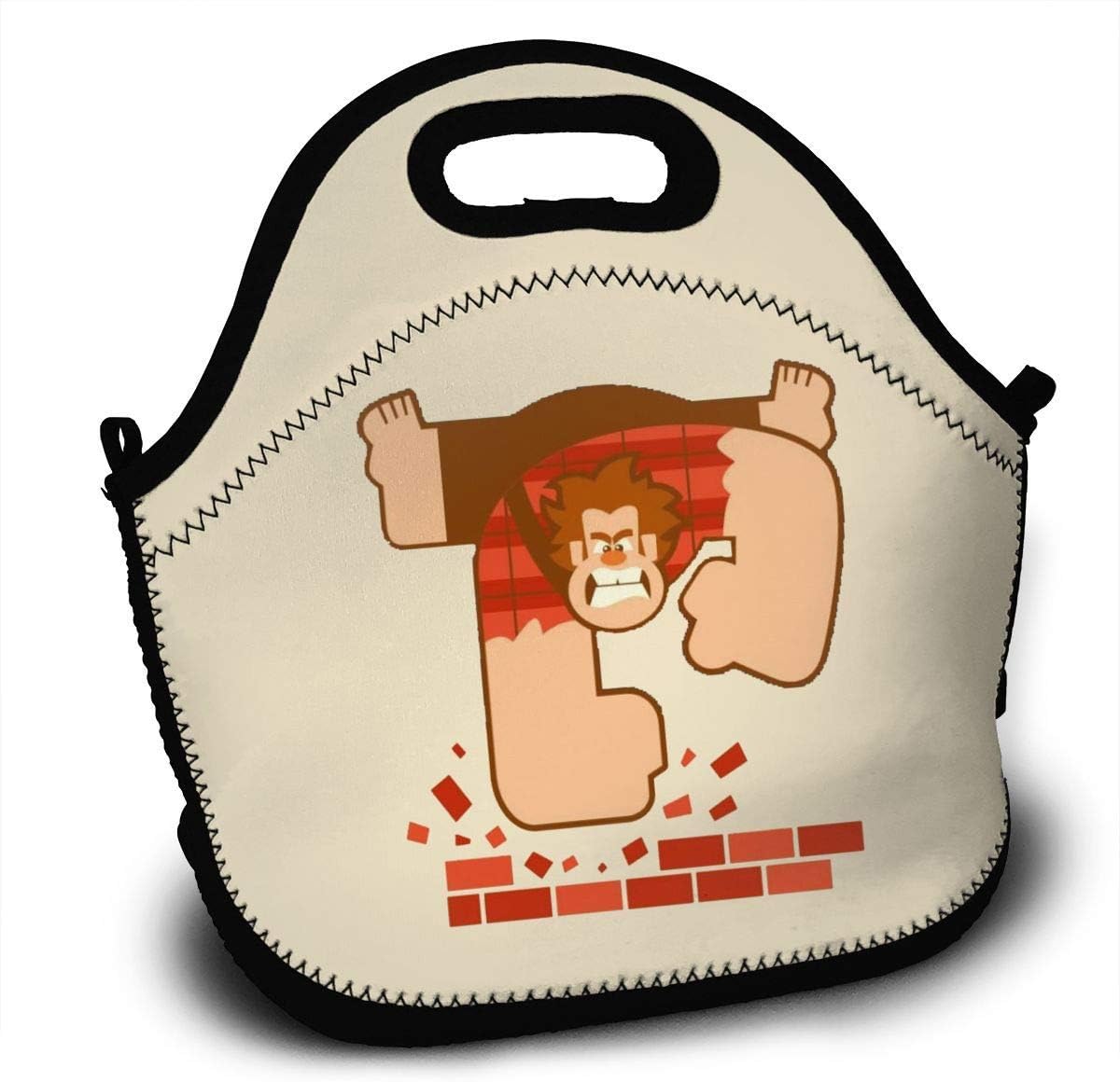 Wreck It Ralph Lunch Bag Camping Bag Tote Box Meal Prep for Work School Picnic Or Travel