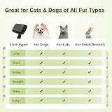 Pecute Self-Cleaning Slicker Brush for Dogs and Cats - Black view 2