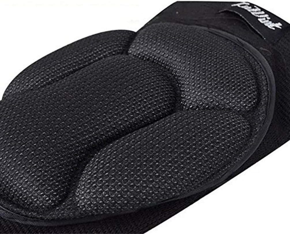 Luwint Protective Thick Sponge Knee Pads Knee Brace - High Elastic Non-Slip Basketball Volleyball Knee Sleeves Support for Gardening Weightlifting Running Gym Yoga, 1 Pair Unisex : Industrial & Scientific