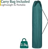 Trail Kestrel Deluxe Camping Chair High Back Teal 120kg Weight Capacity view 7