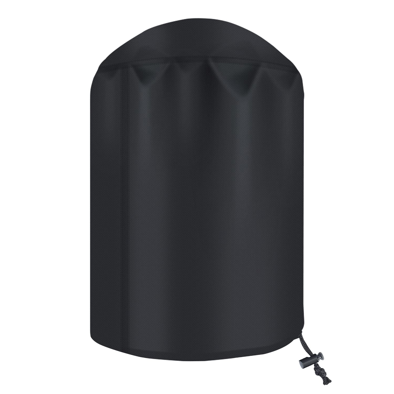 KTHZI Barbecue Covers, Round Kettle BBQ Cover Small Waterproof Heavy Duty 420D Oxford Fabric Rip-Proof UV Resistant Barbeque Grill Cover with Storage Bag (75 x 70cm)