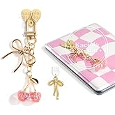 Kaciola Charm Chains for Kindle, Cute Phone Charm Chains Bracelets Accessories for Readers Booklovers Women Men, Charms Compatible for E-Reader/Phone/Paper White (D01-D05)