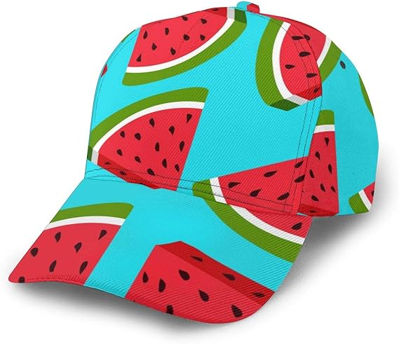 Amazon キャップ 野球帽 新鮮なスイカ 帽子 鳥打帽 クラシカル ファッション カジュアル 通気性 人気な プリント おしゃれ Uvカット 日焼け止め スポーツ 自転車 運転 旅行 メンズ レディース 男女 帽 キャップ 通販