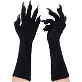 HAOAN Full Finger Paws Gloves Long Warm Mittens for Themed Events Parties Costume Accessories