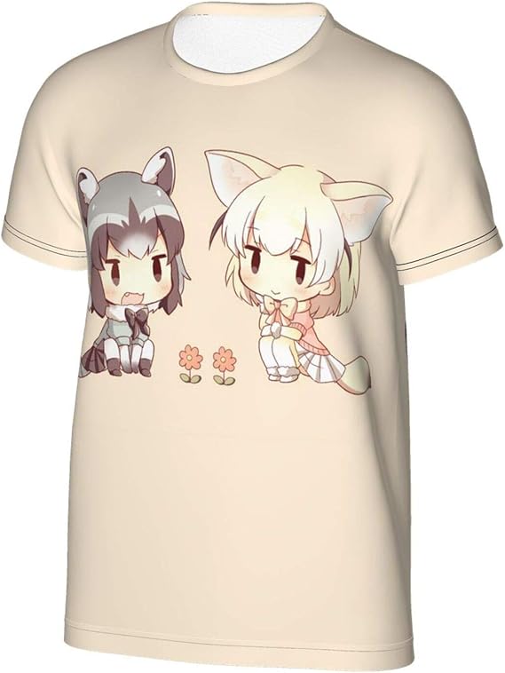Amazon Co Jp けものフレンズ Kemono Friends Tシャツ 子供服 半袖 キッズ 青少年 男の子 ラウンドネック レジャー 丸首 かわいい 柔らかい アニメ プレゼント 可愛い 人気 シャツ カジュアル ファッション スウェット 服 ファッション小物