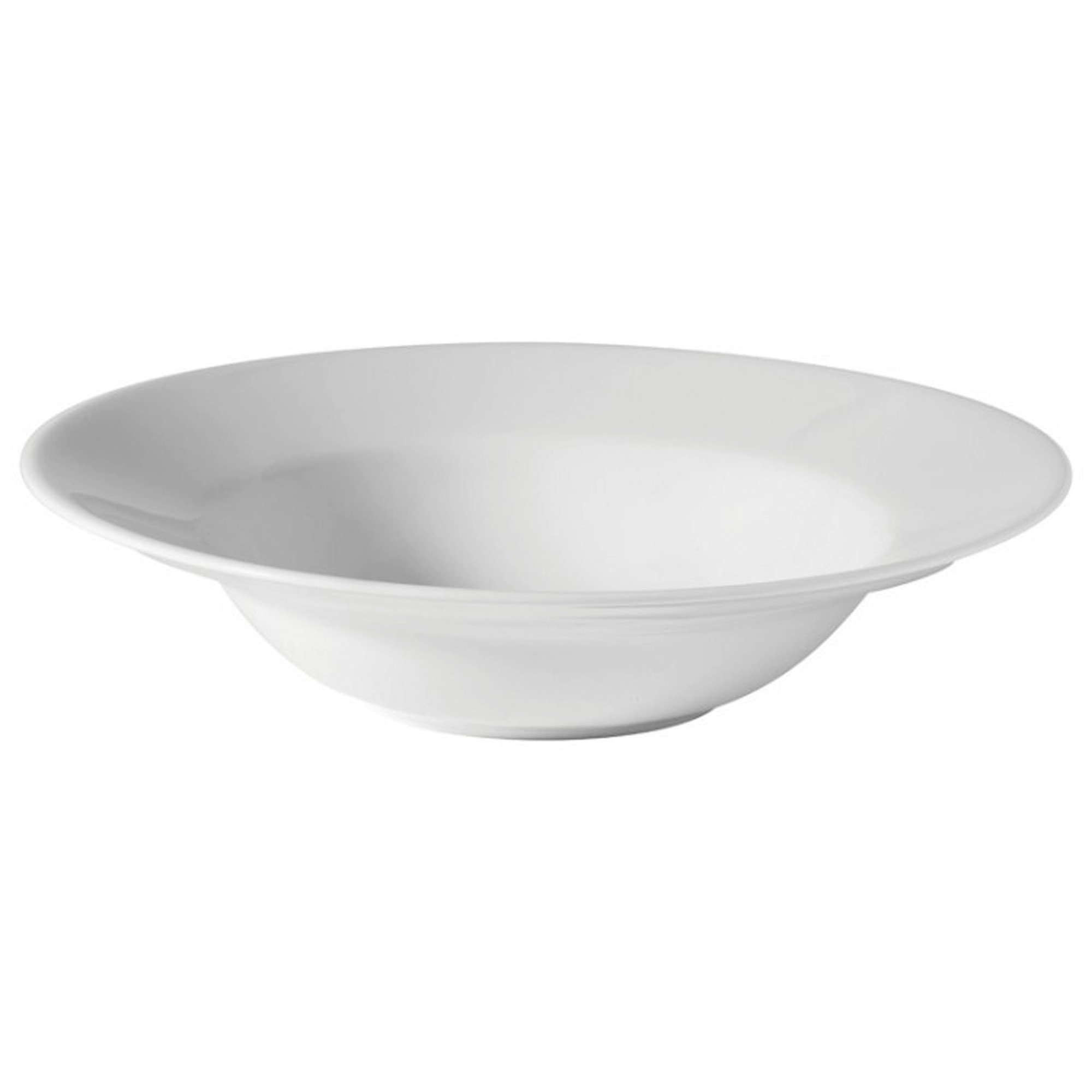 Utopia K170625 Titan Pasta Dish, Winged, 10", 25 cm, 16.5 oz., 47 cL (Pack of 6)
