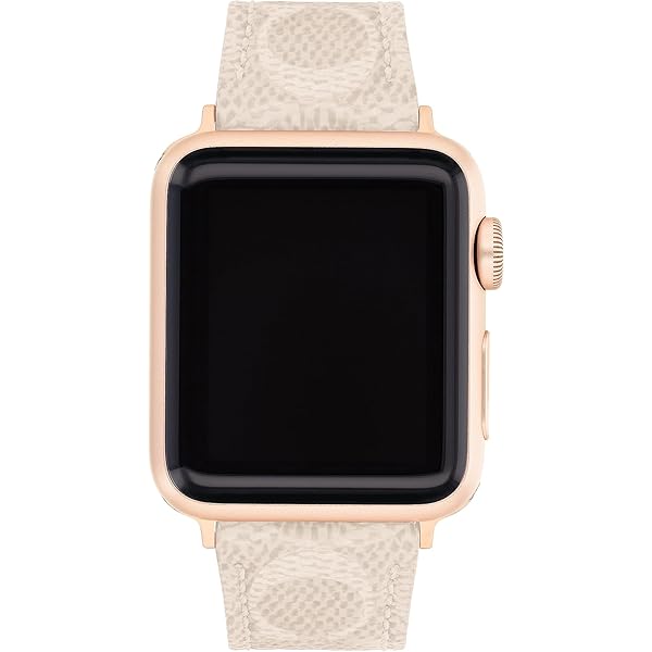 Amazon.com: Coach Apple Watch Strap, Compatible with Apple Watch
