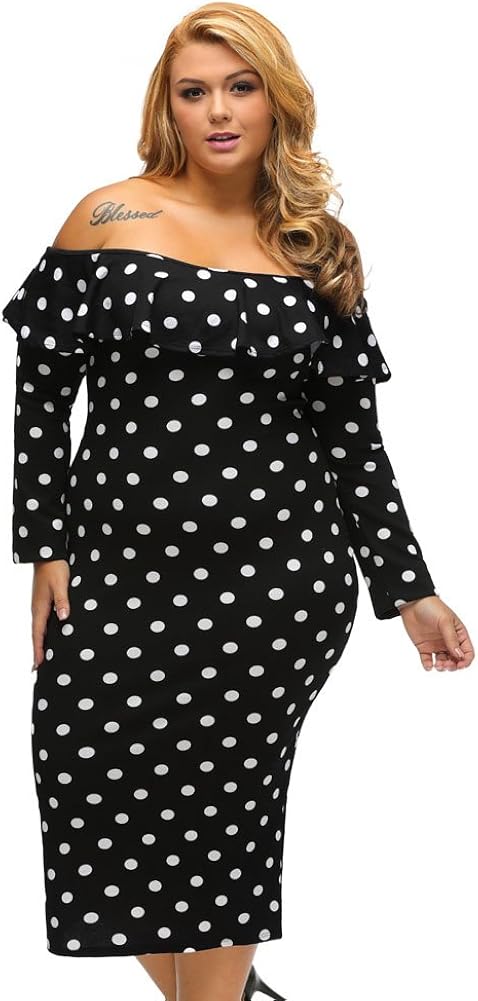 off shoulder dress for fat