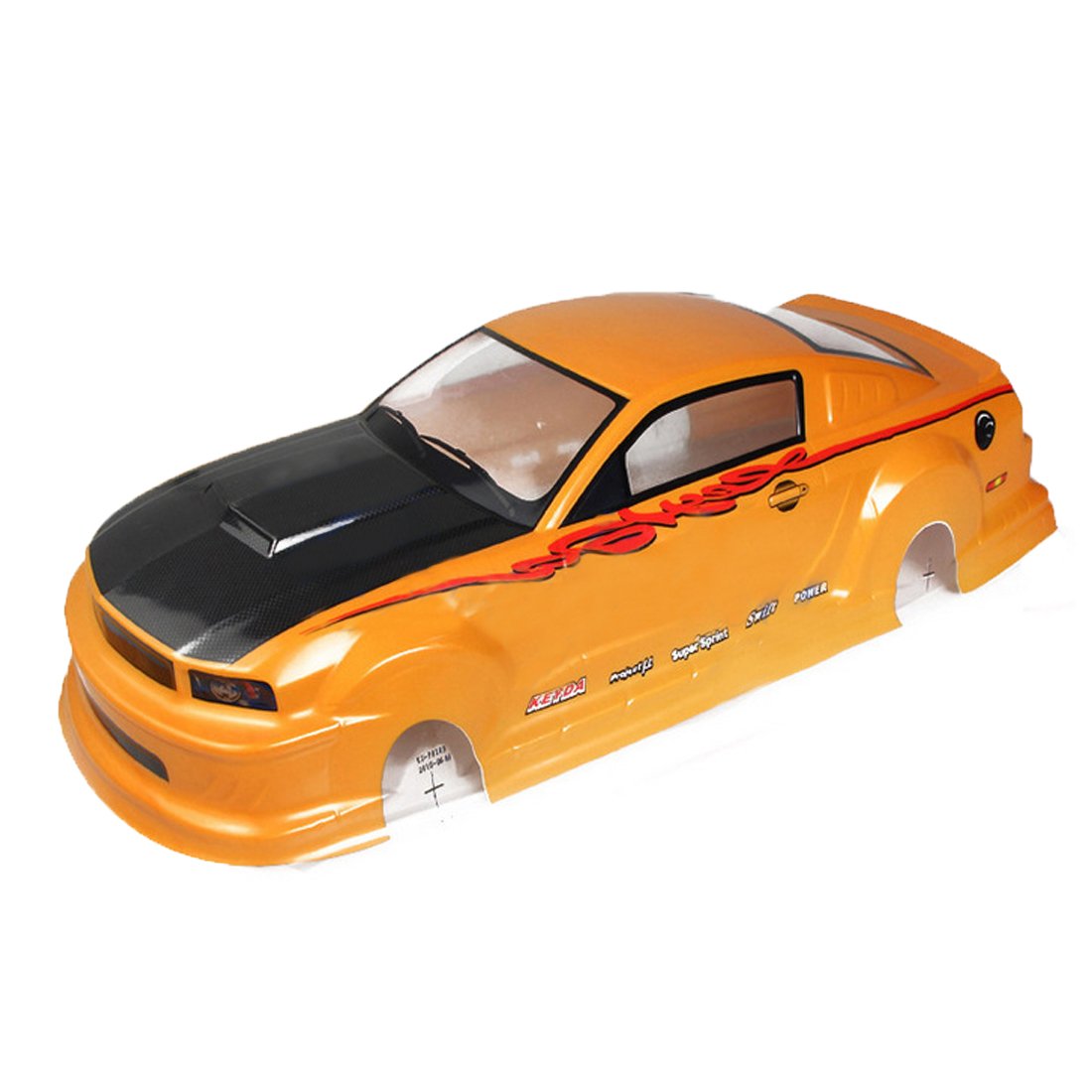 Buy Coolplay 1/10 PVC Car Body Shell RC Racing Car Accessories for Ford