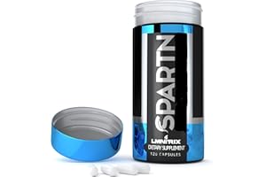LMNITRIX Spartn - Testosterone Booster for Men & Women - Estrogen Blocker Supplement with DIM & D-Aspartic Acid (DAA) - Top Testosterone Supplement for Muscle Growth & Strength - 120ct