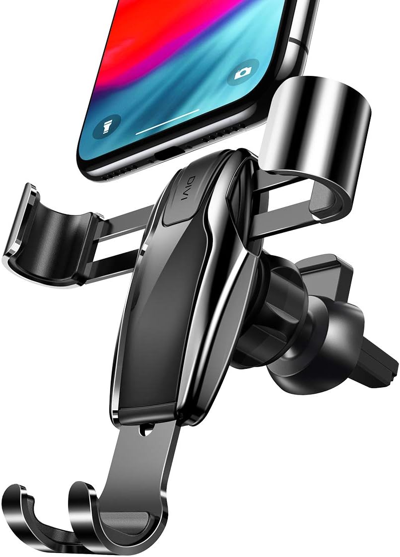AINOPE Gravity Phone Holder for Car Automatic Car Phone Mount with Hook