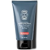 Lather &amp; Wood - Barbershop Aftershave for Men - Long-Lasting Fragrance, Non-Greasy Formula, Easy Pump Dispener, Gentle and Subtle Scent