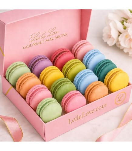 Amazon.com : Almond Temptations 25 Assortment French Macarons
