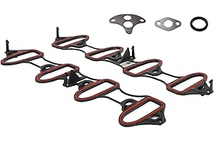 EYSENC Intake Manifold Gasket Ms92211 Ms18007 Ms4657 Ms16340 Compatible with Tahoe 00-03 5.3l 4.8l Silverado/Sierra 01-03 6.0L Silverado/Sierra/Yukon XL/Suburban/Avalanche 1500 02 03 5.3L