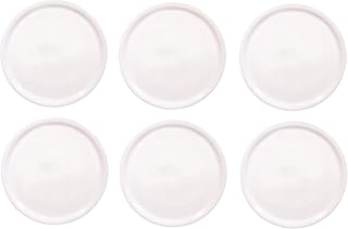 Saturnia Pizzateller/Pizza Teller - Serie Napoli - blanko Weiss (6, Ø33cm)