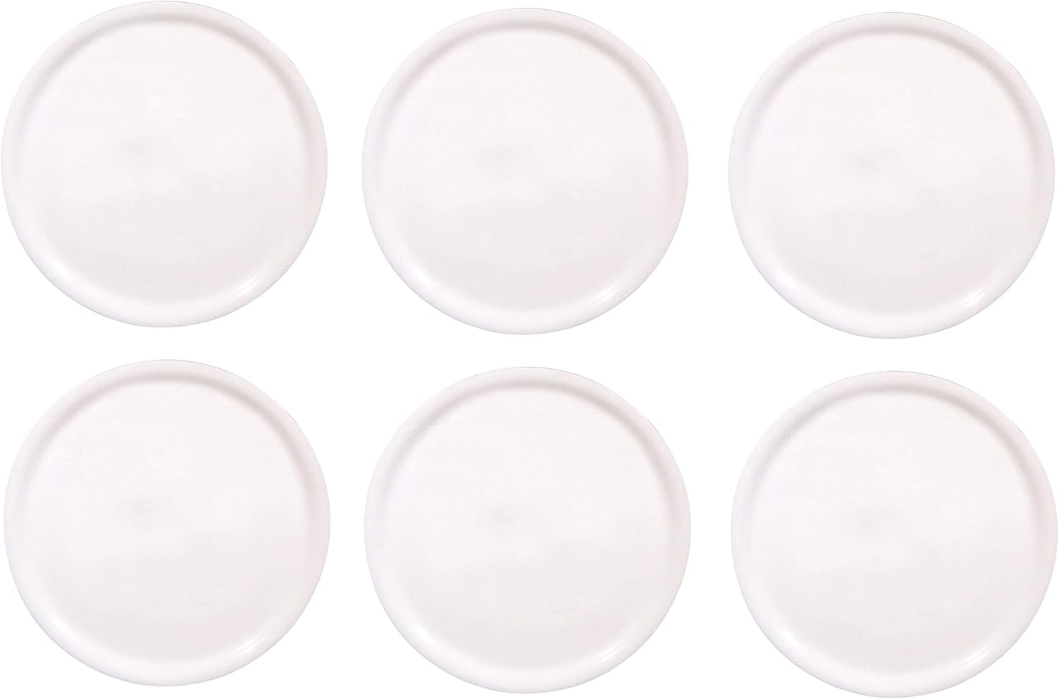 Saturnia Pizzateller/Pizza Teller - Serie Napoli - blanko Weiss (6, Ø33cm)