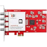 TBS6909X DVB-S/ S2/ S2X 8 Tuner PCI Express Digital Satellite TV Card for Live TV