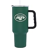 logobrands New York Jets 40oz. Travel Tumbler with Handle