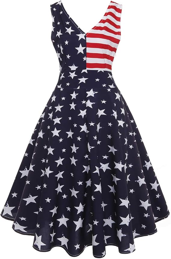 4th of july maxi dress