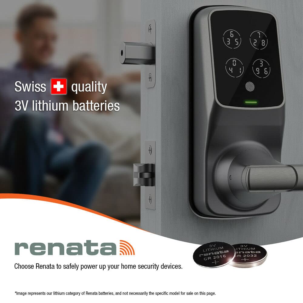 Renata CR1220 Batteries - 3V Lithium Coin Cell 1220 Battery (2 Count) Renata CR1220 Batteries - 3V Lithium Coin Cell 1220 Battery (2 Count)