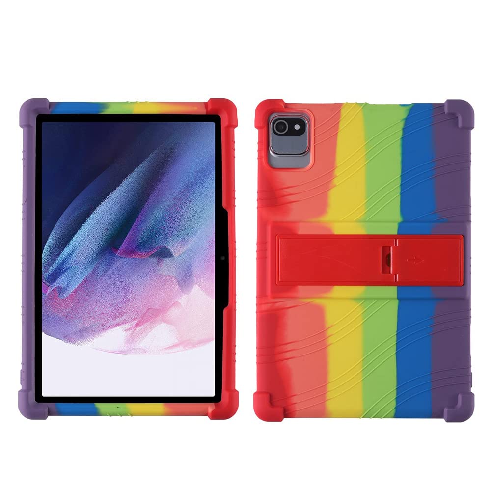 FKQLH Case for MB1001 Tablet 10.1, Silicone Protective Cover for Moderness MB1001/Okaysea 10.1 Tablet,for HAPPYBE/ANYLAKE/Freeski OLEXEX Bestski/Velorim/CZZ/ZZB 10 inch, A
