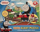 Thomas & Friends 40 Pieces Wood Giant Floor Puzzle by Cardinal Games 90077