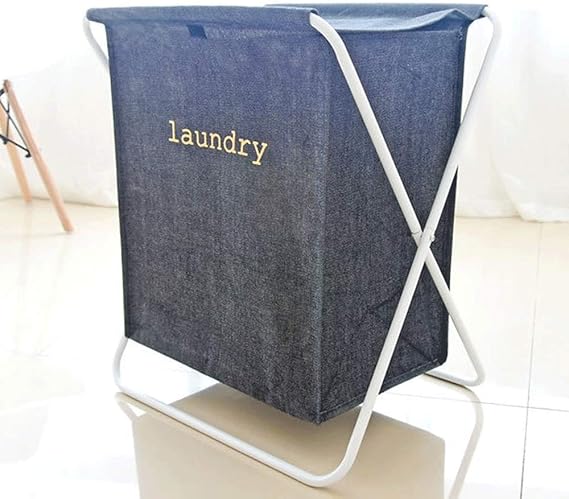 DLSMB Cestos de Lavandería Marco de lavandería Cesto de Tela con el