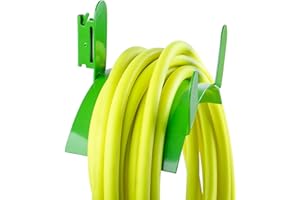 AUTOSwpozo E-Track Hoses Holder, Heavy Duty E Track Hooks for Hoses, Cords, and Cables Organized, E-Track Accessories (Green)