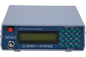Eujgoov Signal Generator with Analog Sub-Tone Digital Sub-Tone Function RF Signal Source 0.5MHZ470MHZ