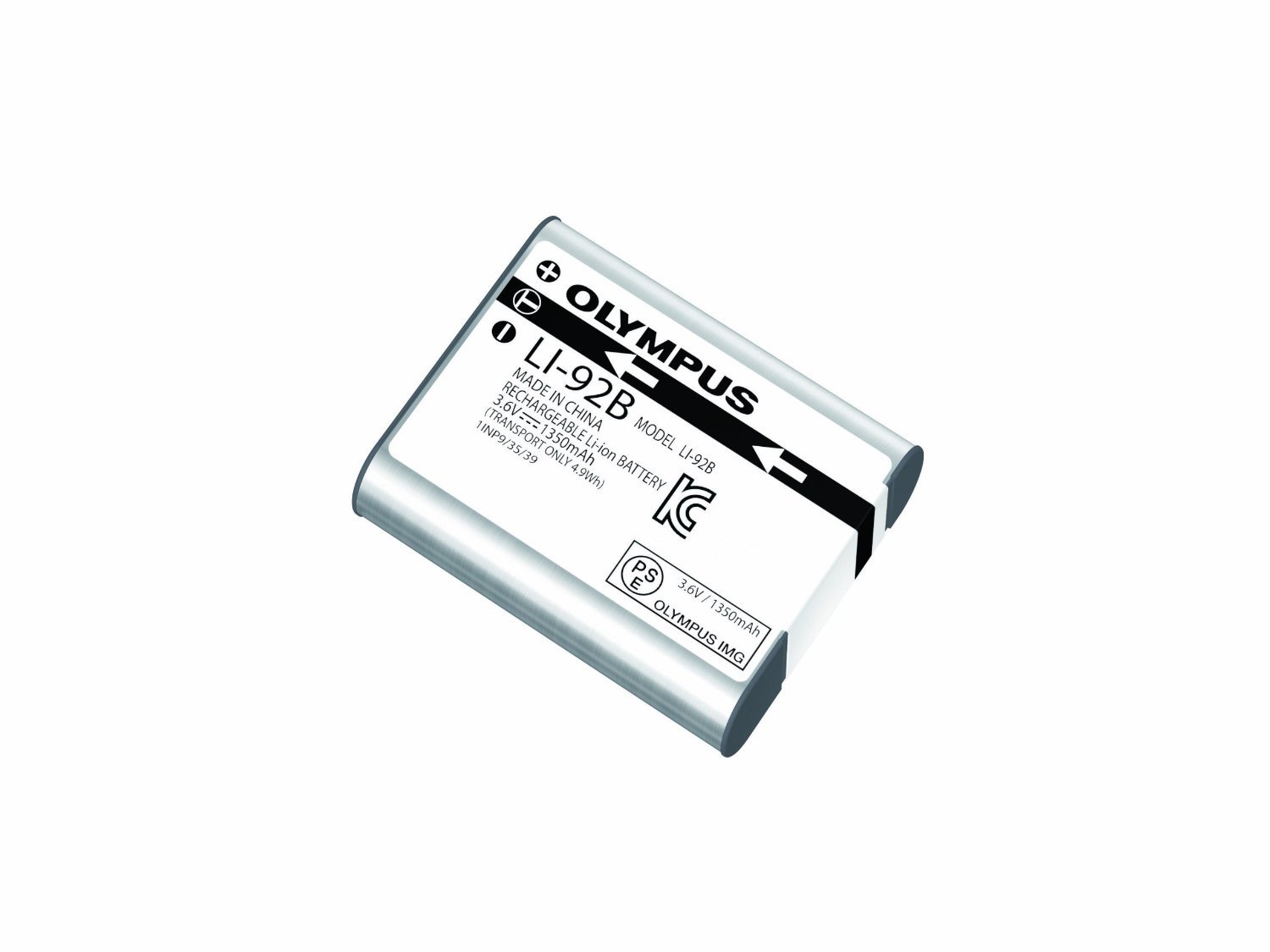 Olympus Li-92B Rechargeable Lithium Battery for TG-5 and Tough TG Tracker